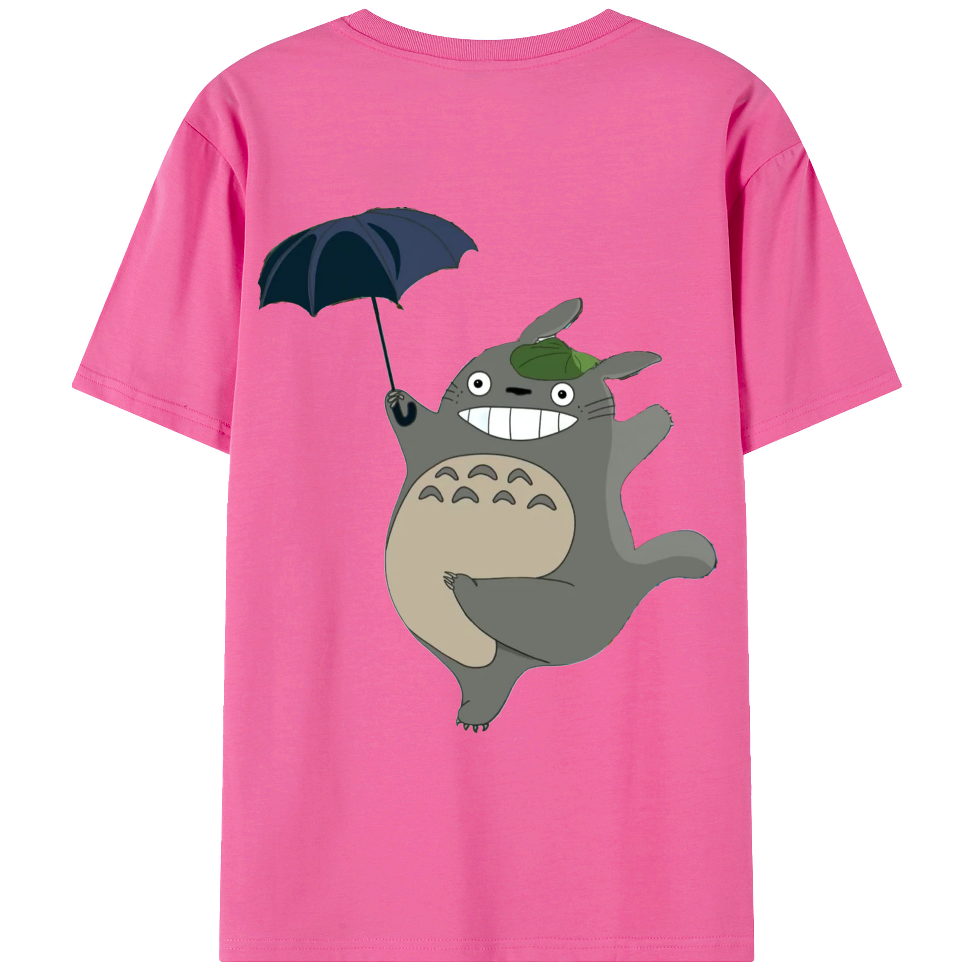 （画像用） となりのトトロ 草壁メイ 草壁サツキ My Neighbor Totoro Satsuki Kusakabe Mei Kusakabe レディース半袖Tシャツ(バックプリント)